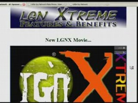 LGNX Little Guy Network Xtreme New Team Website