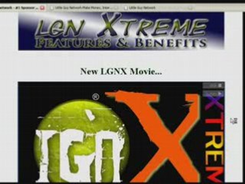 LGNX Little Guy Network Xtreme New Team Website