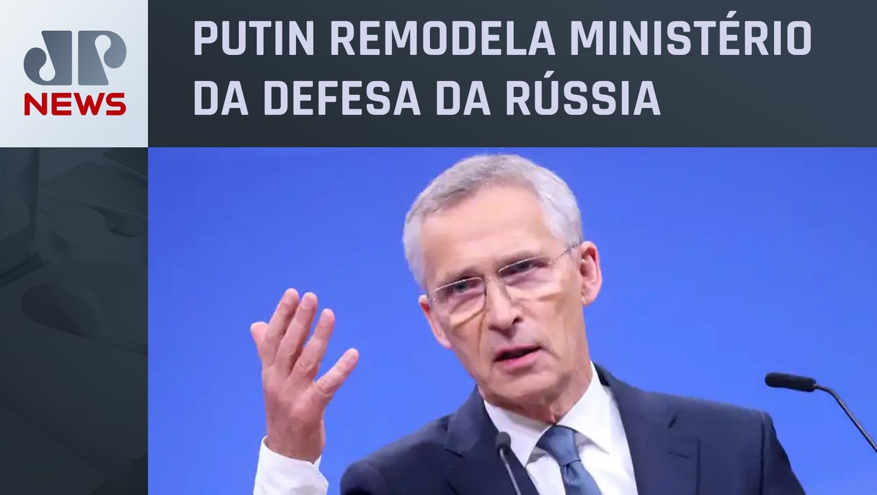 Secretário-geral da Otan defende envio de armas a Kiev