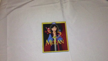 Mulan Blu-Ray/Digital HD Unboxing