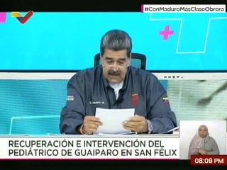 Pdte. Maduro ordenó la rehabilitación inmediata del Hospital Dr. Raúl Leoni del estado Bolívar