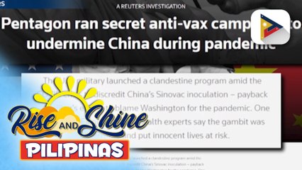 DOH, nais paimbestigahan ang umano’y “secret campaign” vs. China noong pandemic
