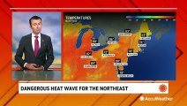 High temperatures to challenge June records as heat wave grips the Northeast