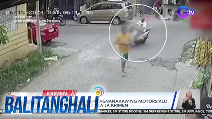 Dalawang suspek sa pagnanakaw ng motorsiklo, arestado; Aminado sila sa krimen | Balitanghali