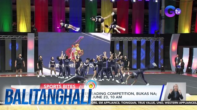 NCAA Season 99 Cheerleading Competition, bukas na; mapapanood sa GTV sa June 23, 10am | Balitanghali