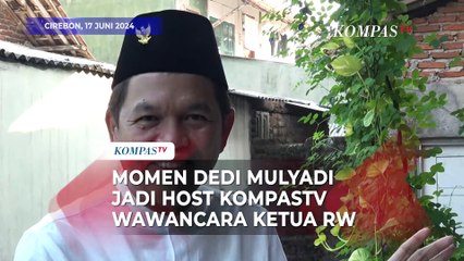 Momen Dedi Mulyadi Jadi Host KompasTV Wawancarai Ketua RW Terkait Kasus Vina