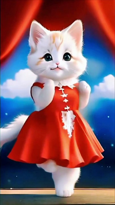 Funny cat Dance 