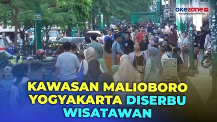 Libur Iduladha, Ribuan Wisatawan Serbu Kawasan Malioboro Yogyakarta