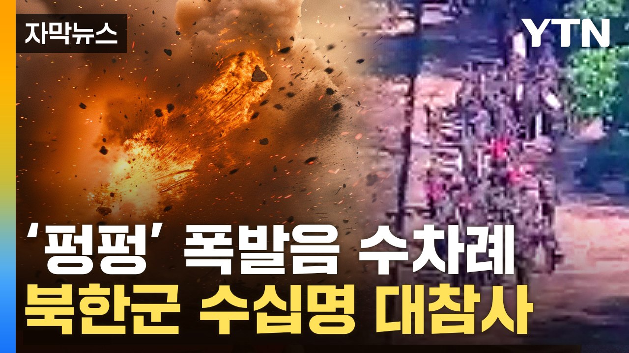 [자막뉴스] 북한군, 수십 명 우르르 군사분계선 넘어오다...지뢰 폭발 대참사 / YTN