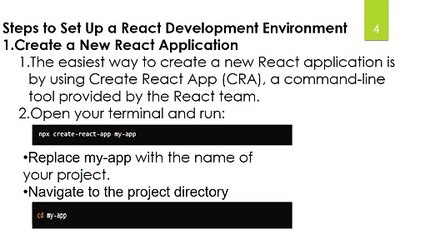 Setting up a Development Environment for React Part-3