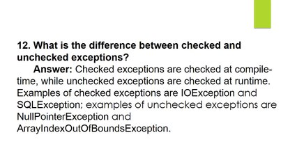 50 important Java Questions And Their Answers