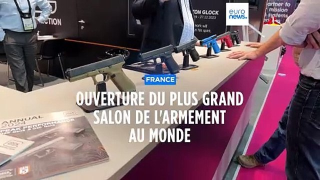 Le plus grand salon de l'armement au monde s'est ouvert près de Paris... sans les Israéliens