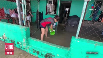 Habitantes de Chetumal lo pierden todo por las fuertes lluvias