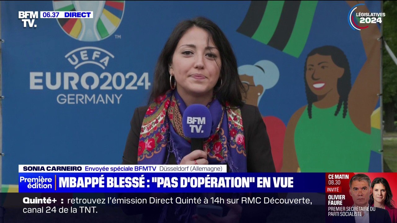 Euro 2024: Kylian Mbappé n'a pas besoin d'opération, malgré le nez cassé de l'attaquant