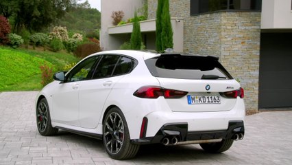 The new BMW M135 xDrive Design Preview in Alpine White