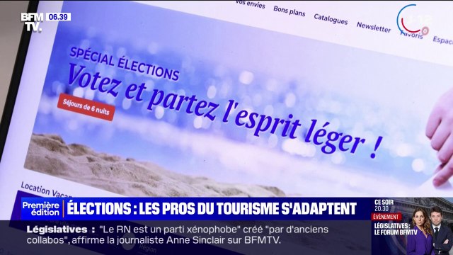 Législatives: comment les professionnels du tourisme s'adaptent