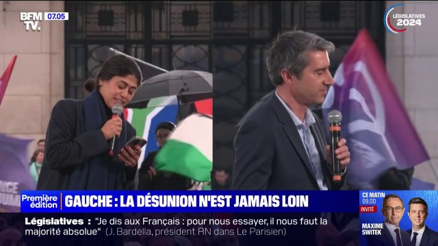 Nouveau Front populaire: les difficultés de l'union des gauches à cacher certaines tensions