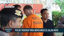 Buntut Viral Video WNA Jerman Pukul Pengendara Motor di Jalan Raya Denpasar Bali, Pelaku Ditangkap!