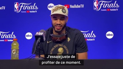 Celtics - Tatum : "Je ne réalise pas encore"