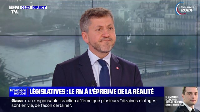 Législatives: Jordan Bardella n'ira pas Matignon s'il n'y a pas de majorité absolue , affirme Franck Allisio