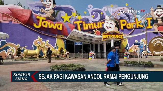 Libur Idul Adha, Wisatawan Padati Kawasan Ancol Jakarta dan Jatim Park 1 Kota Batu
