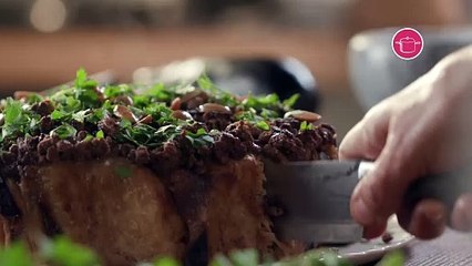 بالفيديو، مقلوبة الباذنجان