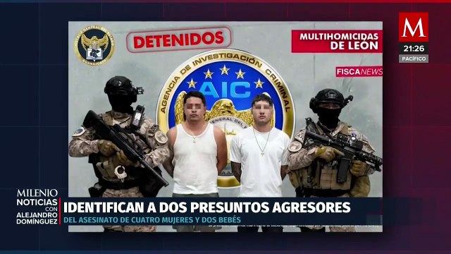 Detenidos por multihomicidio en León, avances de la Fiscalía de Guanajuato