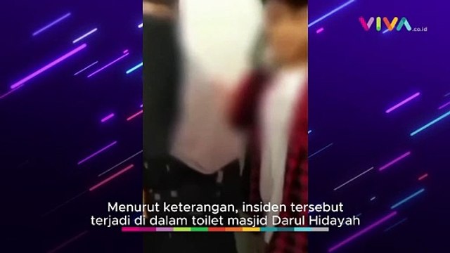 Wanita Bercadar dan Pria Terciduk Mesum di Toilet Masjid