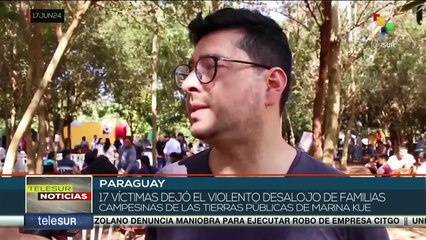 ¡Riesgo de impunidad! Campesinos de Curuguaty exigen justicia por la masacre de 2012