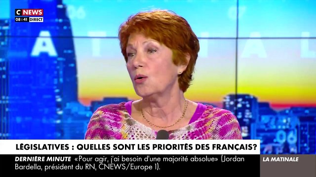 Législatives - L’actrice Véronique Genest sur CNews: Ma grande peur, c’est la France insoumise. Pour moi, c’est la honte. Ils font monter l'antisémitisme - Regardez