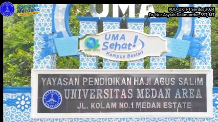 PDD-UKTPT BIDANG PENGAJARAN NUR ASYIAH DALIMUNTHE | SERTIFIKASI DOSEN 2024 | UNIVERSITAS MEDAN AREA
