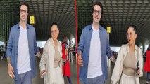 Sunny Leone ने Husband Daniel Weber के साथ Airport पर ही किया Dance, Funny Video हुआ Viral