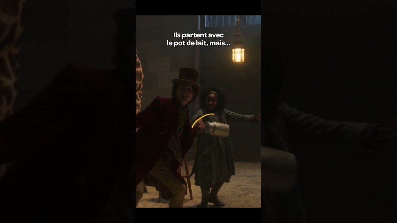 Oh non... Ils ont oublié le lait de girafe ! #FauxRaccord #wonka #timotheechalamet