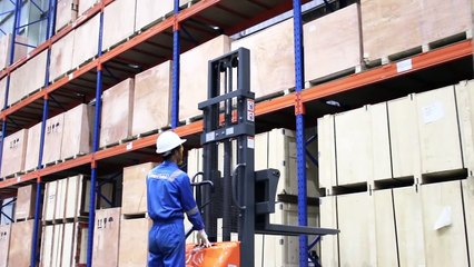 JUAL HAND STACKER SEMI ELECTRIC KUAT, MUDAH DIOPERASIKAN _ SHIGEMITSHU KTD15B-III