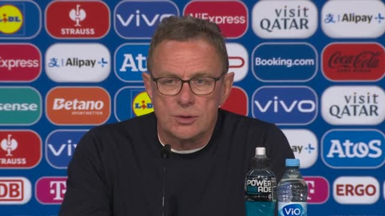Autriche - Rangnick : "Deschamps était soulagé au coup de sifflet final"