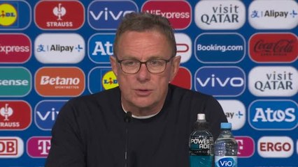 Autriche - Rangnick : "Deschamps était soulagé au coup de sifflet final"