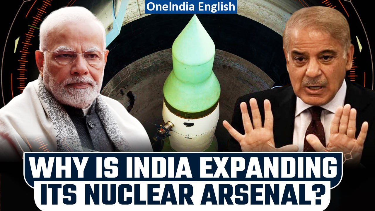 India Overtakes Pakistan with 172 Nuclear Warheads as Both Nations' To Modernize Weaponry | Watch