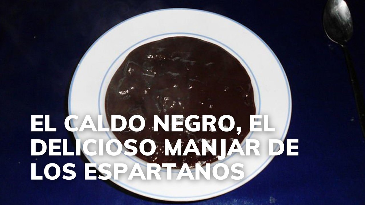 El caldo negro, el delicioso manjar de los espartanos