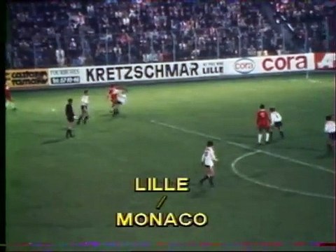 LILLE - MONACO - 1979 - SAISON 1979/1980 -