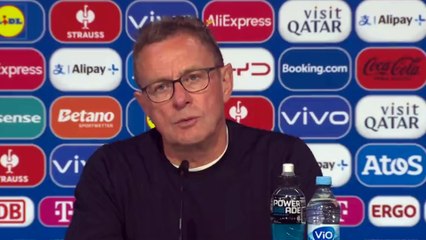 Rangnick : "Deschamps était soulagé au coup de sifflet final"