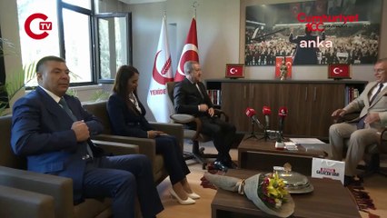 Siyasi partilerde bayramlaşma... YRP'li Doğan Aydal'dan MHP'ye