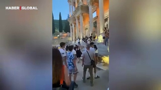 Efes Antik Kenti'ndeki özel etkinlik krizi!