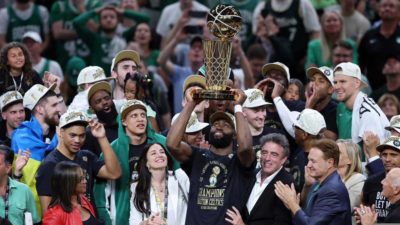 Jaylen Brown speechless at MVP award