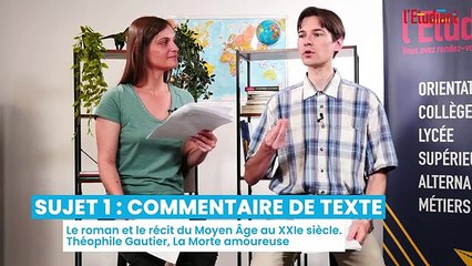 Bac 2023 : les corrigés vidéos de l'épreuve de français (série techno)