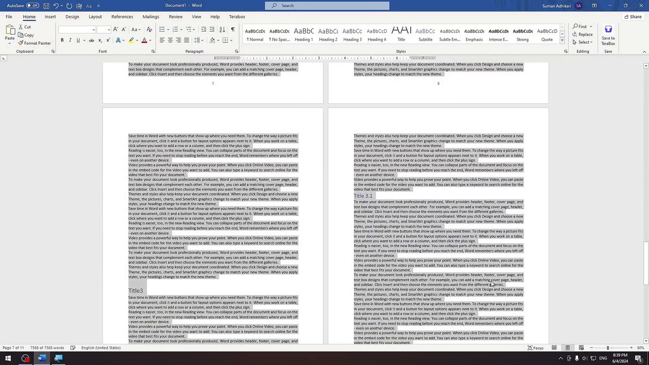 Microsoft Word Basics Exploring the Reference Tab