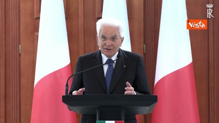 Mattarella: "Comunit? moldava in Italia apprezzata per sua operosit?"