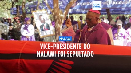Líder do Malawi pede investigação independente à morte do vice-presidente em acidente de aviação