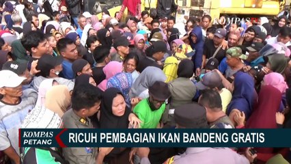 Ricuh Pembagian Ikan Bandeng Gratis di Bengkulu, Warga Nyaris Baku Hantam
