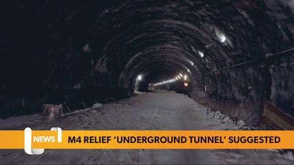 Proposed Underground Tunnel for M4 Relief Road 🚧
