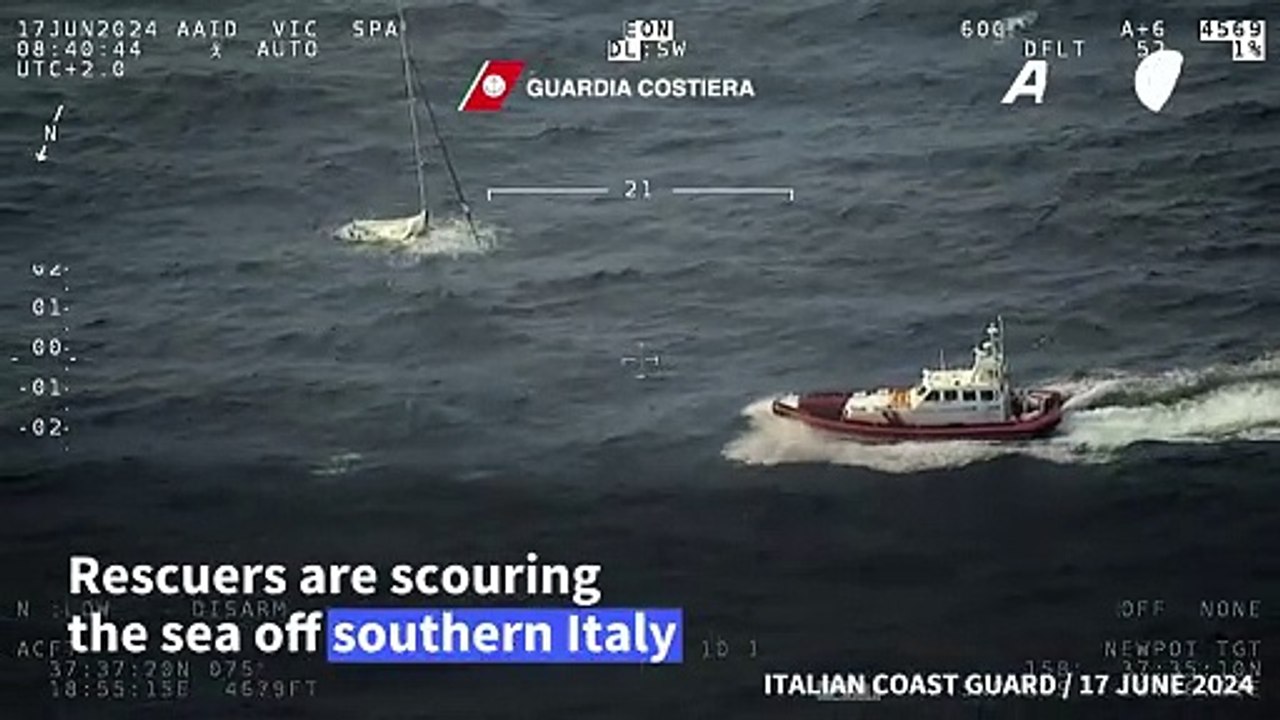 Search for dozens feared missing after deadly migrant shipwrecks off Italy